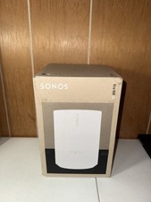 Sonos Era 100 SL Compact Microphone-Free Speaker WiFi Bluetooth White - New