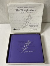 Creative Memories Collection: The Triumph Album - 7" x 7" Purple Scrapbook Album