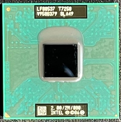 Intel Core 2 Duo Mobile T7250 @ 2.00GHz Processor / Dual Core / SLA49 / TN954