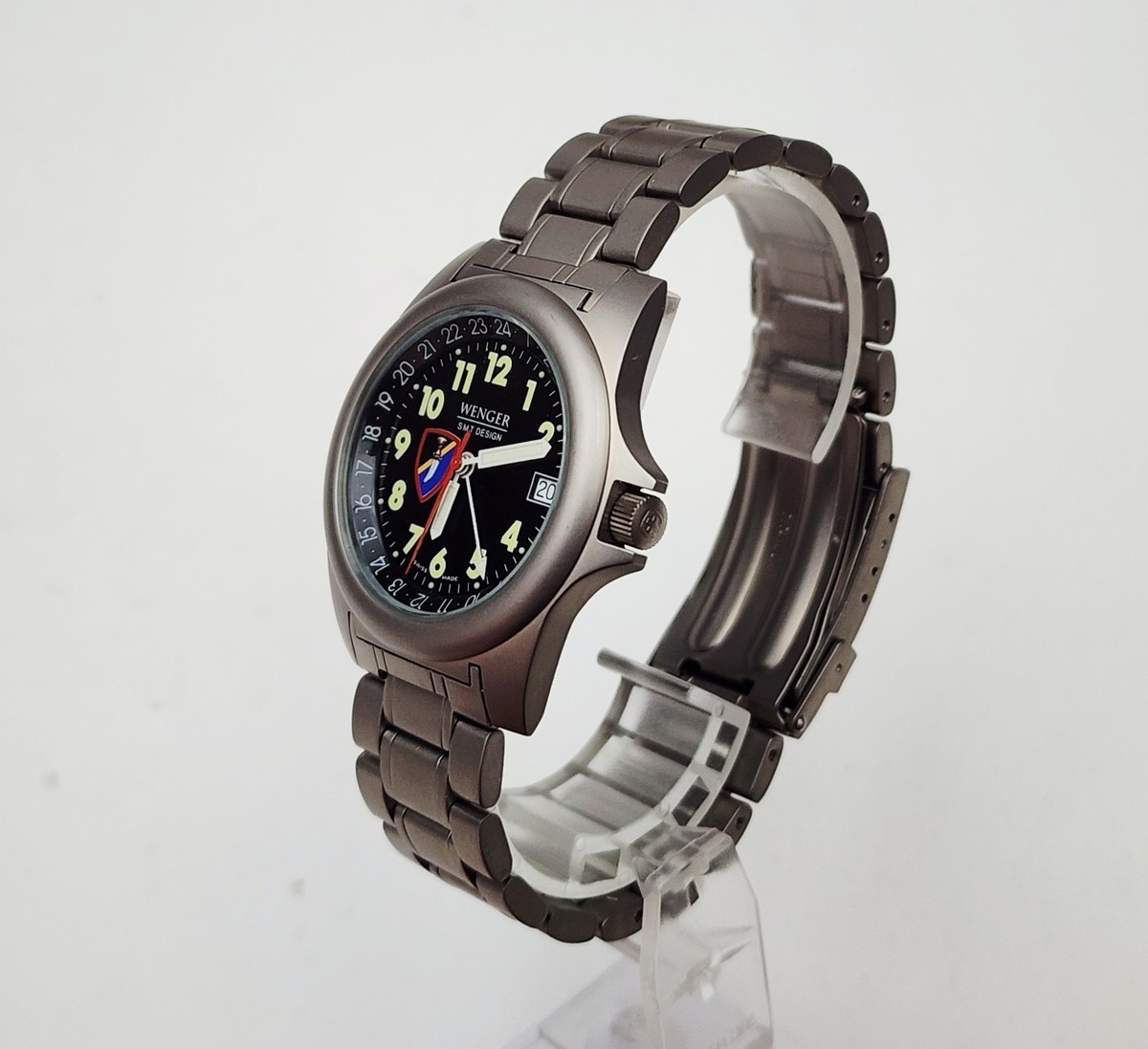 【新品タグ付き¥52,000】MN LAST sentimentsヴィリジアン Men's SWISS TITANIUM Watch WENGER 097.0665 | eBay