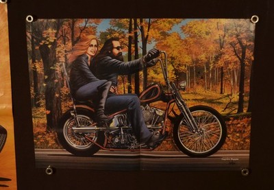 4 DAVID MANN CENTERFOLD POSTER POSTERS ART/ From Vintage