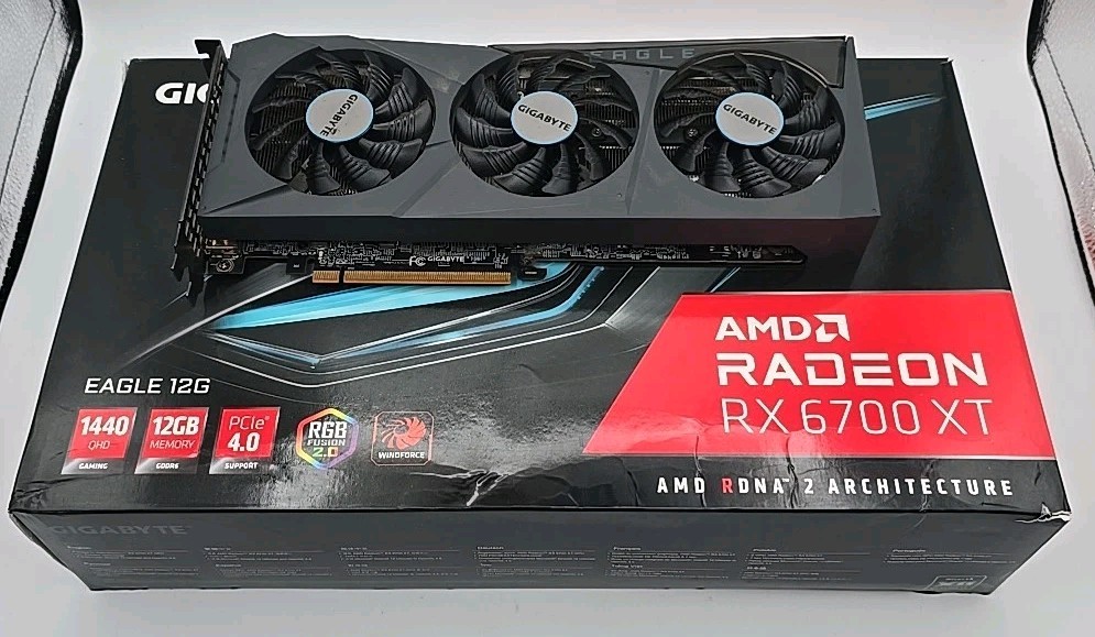 未開封　GIGABYTE RADEON RX6700XT 12GB(EAGLE) GIGABYTE Radeon RX 6700 XT EAGLE 12GB GDDR6 Graphics Card