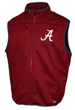 Alabama Crimson Tide Franchise Club Softshell Vest - Crimson