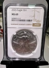 2026 $1 American Silver Eagle - NGC MS69