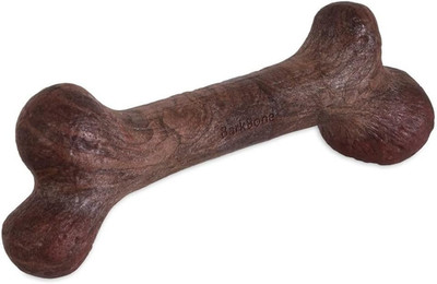 Dinosaur Barkbone - Nylon Dog Bone for Aggressive Chewers - Steak Flavor - 6.5''