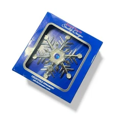 Snowflake Ornament with Fine European Crystal Regent Square Studio Design 2022