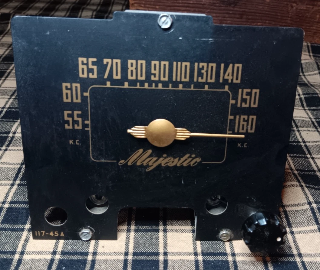 Radio Cristal Vintage 23,590 MHz - Xtal Tenn - Pour Pièces Ou Collection