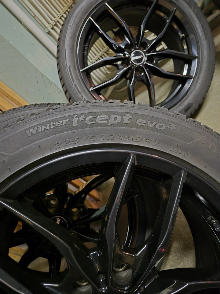 BMW G 30 G 31 Winter Kompletträder AUTEC BAVARIS mit HANKOOK225/50 R18 5x112 - Bild 3 von 4