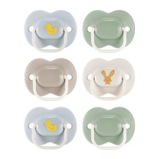 Tommee Tippee Anytime Matte Pacifiers, 6-18 Months, Symmetrical Baglet, BPA-...