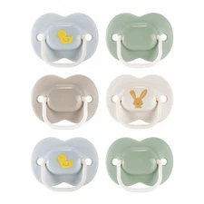 Tommee Tippee Anytime Matte Pacifiers, 6-18 Months, Symmetrical Baglet, BPA-...