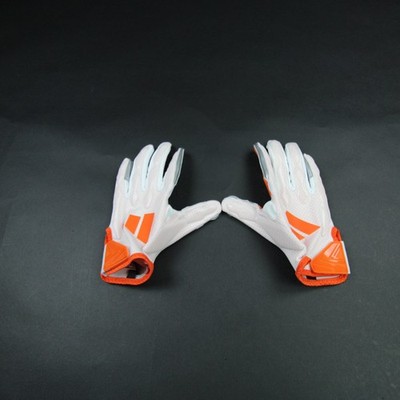 Miami Hurricanes adidas adizero Gloves - Receiver Men's 4XL