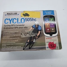 Magellan Cyclo 505hc Cycling GPS Computer Heart Rate & Cadence Sensors Sealed 