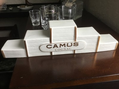 Camus Cognac Stair Porcelain Display Stand / Limited Edition 22K Fine Gold