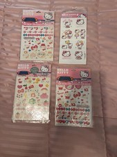 Sanrio Hello Kitty temporary tattoo lot of four packs, 2012  2013, new in pack.
