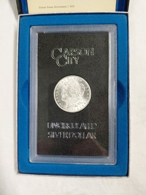 1884-CC Morgan Silver Dollar GSA Hoard Carson City Uncirculated w/ Box & COA