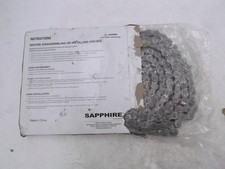 SAPPHIRE DIAMOND 10FT ROLL RIVETED ROLLER CHAIN 50 RIV XS-1550-010