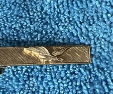 Vintage Pratt & Whitney Eagle Dependable Engines Tie Bar Clasp Aircraft Airlines