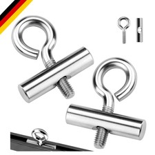 Edelstahl Kederstopper Set für 8-10mm Kederschienen Camping & Caravan Zubehör