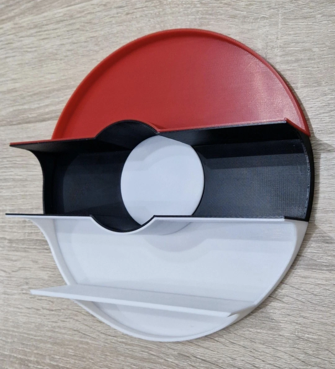 pokemon pokeball mini shelf / wall decor mini figures holder