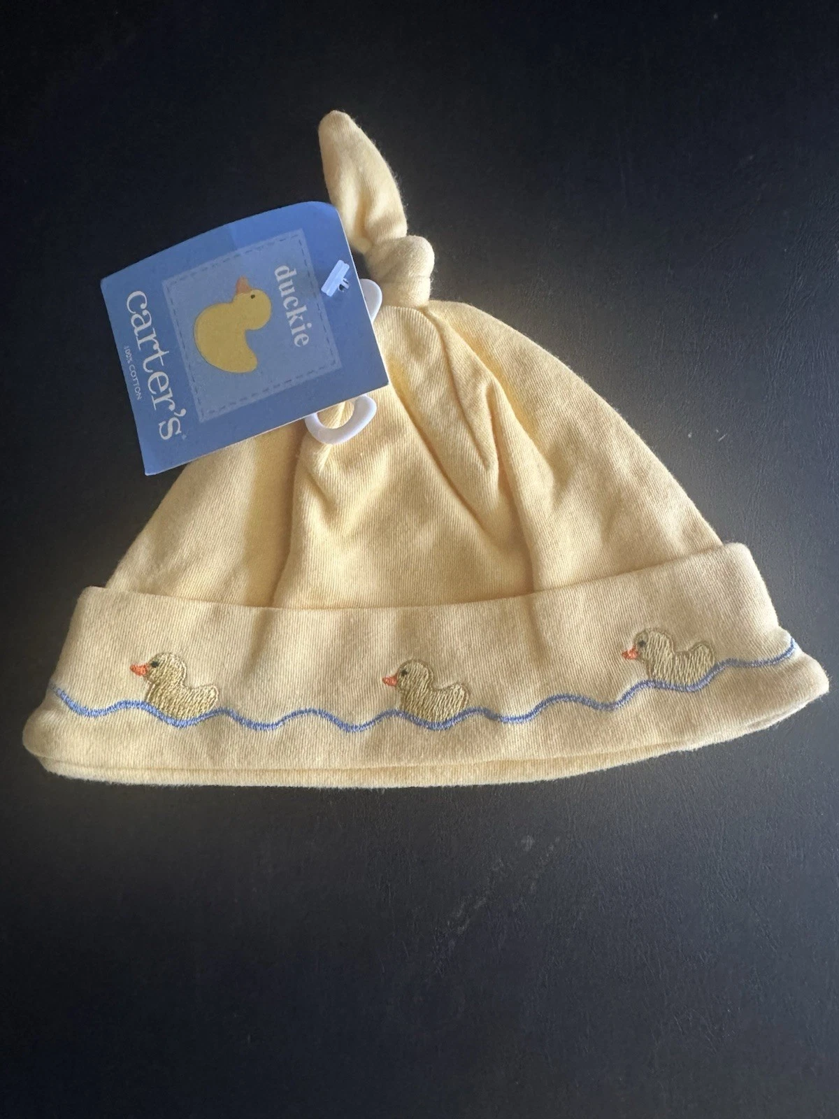 Vintage Carters DUCKIE Baby Boy/Girl Hat Cap 3-6 Yellow NEW
Opens in a new window or tab