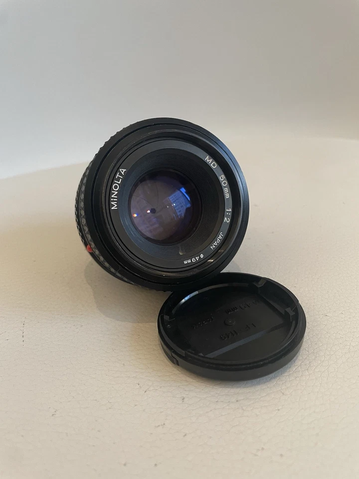 Late Model Minolta MD 50mm F2 Lens Excellent Condition - Image 2 of 4