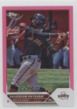 2023 Topps Pro Debut Fuchsia Foil 193/199 Aeverson Arteaga #PD-93 19mf