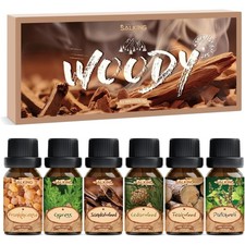 Ätherische Öle Set, Holzduft, Aromatherapie, Diffuser, Seife, Kerzen, Geschenk