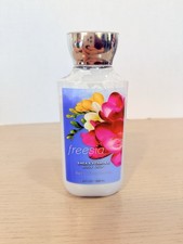 Bath Body Works Freesia Body Lotion 8 fl oz USED SEE PICTURES