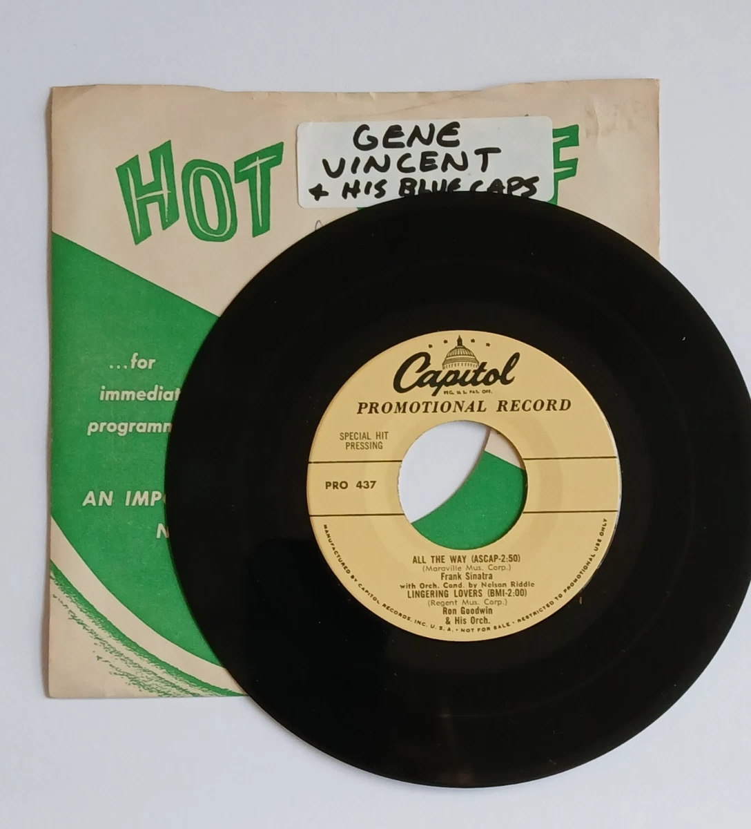 Gene Vincent EP Vinyl Records for sale | eBay