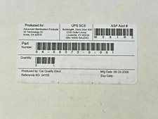 Advanced Sterilization Products (ASP) (Johnson & Johnson) 04-08373-0-001