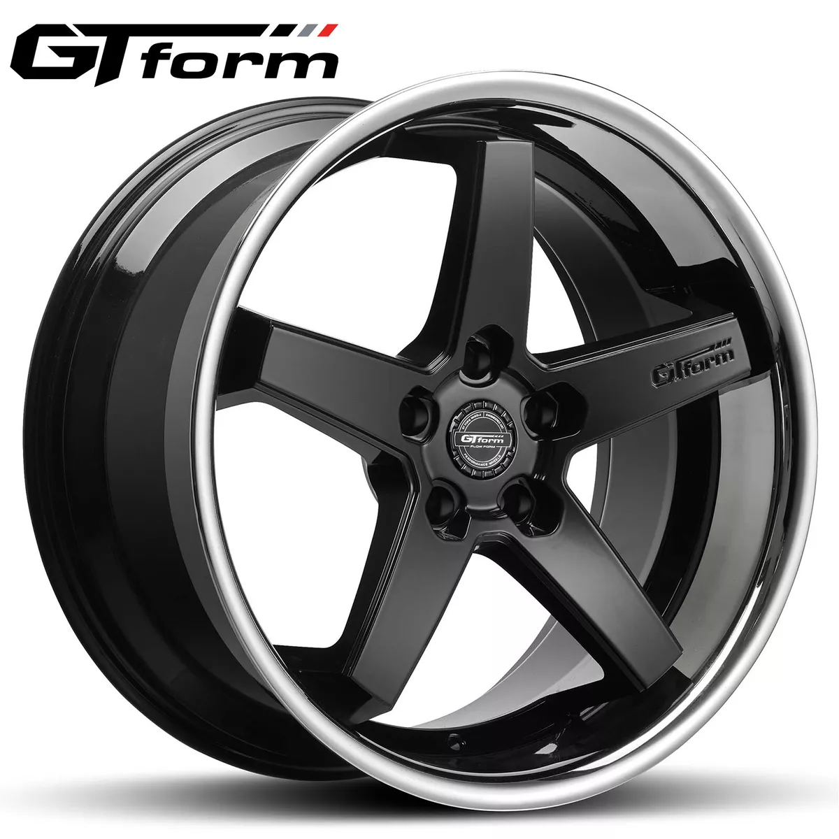 HOLDEN COMMODORE 20 INCH STAGGERED GT FORM LEGACY BLACK WHEELS VE