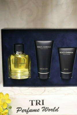 dolce gabbana pour homme set