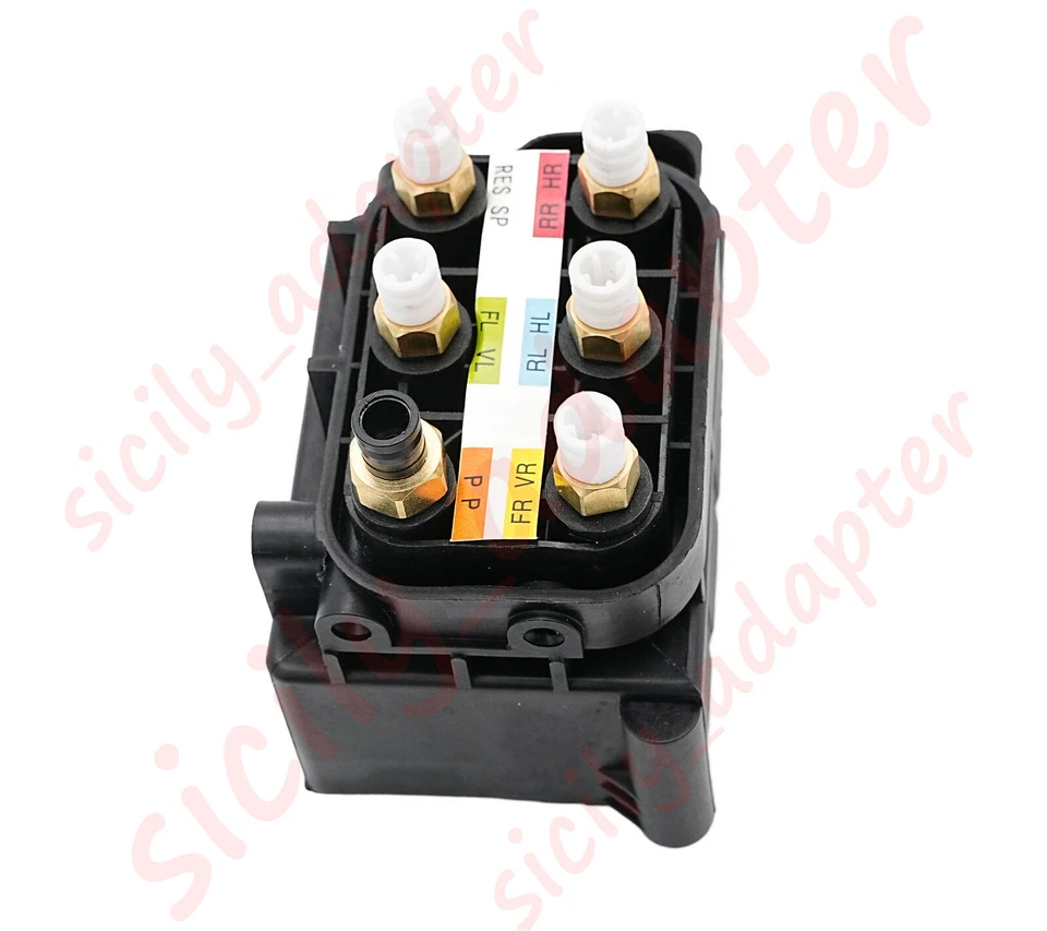 For Mercedes Benz W164 GL350 GL450 GL550 Valve Block Air Suspension 2123200358 Foto 4 de 4