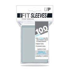Ultra PRO-Fit Inner Deck Protector Trading Card Sleeves Standard/Small Top/Side