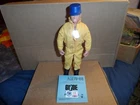 VINTAGE GI JOE 1994 ACTION PILOT FIGURE WITH MANUAL/DECALS/DOG TAG C-7/C-8