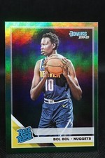 2019-20 NBA Donruss Bol Bol Green Flood Rated Rookie Refractor #234 NUGGETS