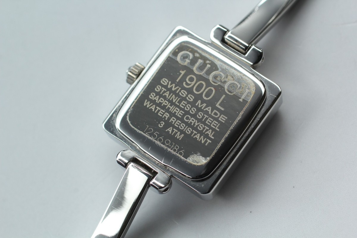 GUCCI グッチ 600L QZ スクエア GUCCI グッチ 600L QZ スクエア