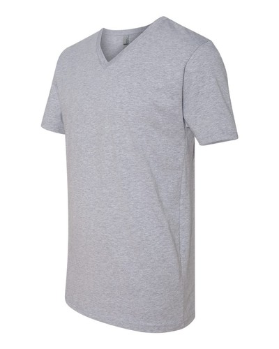 Next Level Premium Men's V-Neck T-Shirt Ultra Soft Basic Plain V Neck ...