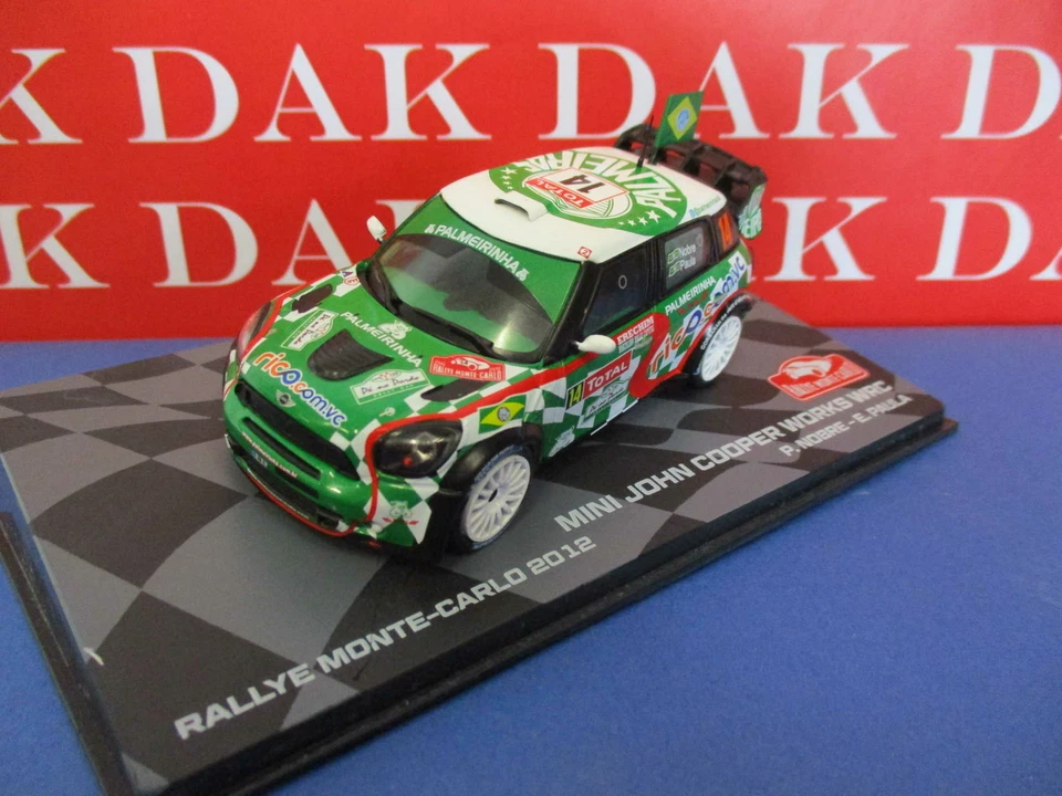 Die cast 1/43 Modellino Auto Mini John Cooper Works WRC RMC 2012 P. Norbre - Immagine 2 di 4