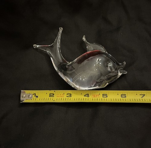 Murano vintage ? Pesce pesce rosso chiaro/pesce angelo. Fermacarte/Figurina SPEDIZIONE GRATUITA - Foto 6 di 7