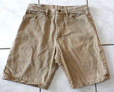 Wrangler Men's Premium Relaxed Fit Denim Khaki Jean Shorts 33 regular G957