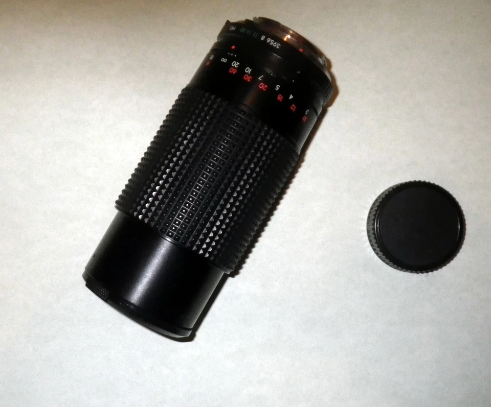 Used Albinar 80-200 mm F 3.9 Marco Zoom lens Minolta MD mount - Image 3 of 4