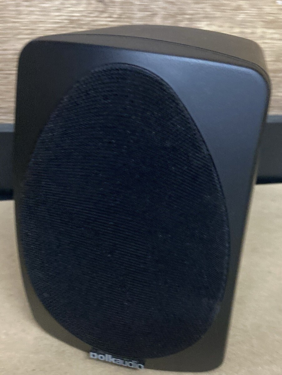 Original Polk Audio RM6000BD Black Satellite single Speaker Only
