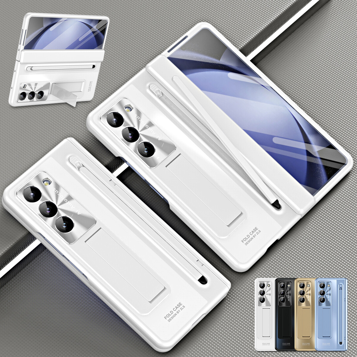 For Samsung Galaxy Z Fold Fold Hinge Protect Case Screen Film Cover S  Pen