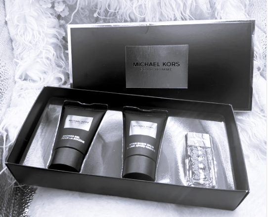 Michael Kors Pour Homme 3-Pc Travel Gift Set: EDP, Shave Balm