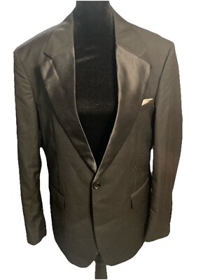 Wangyue Formal Blazer Single Button Pocket Detail Big 38 Small 40 (estimated) S