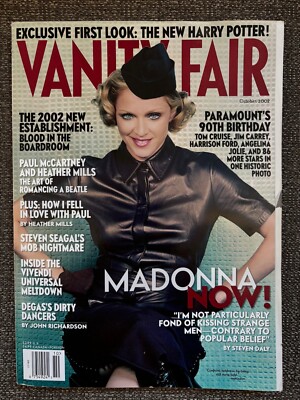Vanity Fair - October 2002 - Madonna  Harry Potter Paul McCartney Heather Mills
