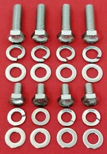 FORD FE WATER PUMP BOLTS KIT 352 360 390 406 427 428 ENGINE EDSEL STAINLESS HEX 