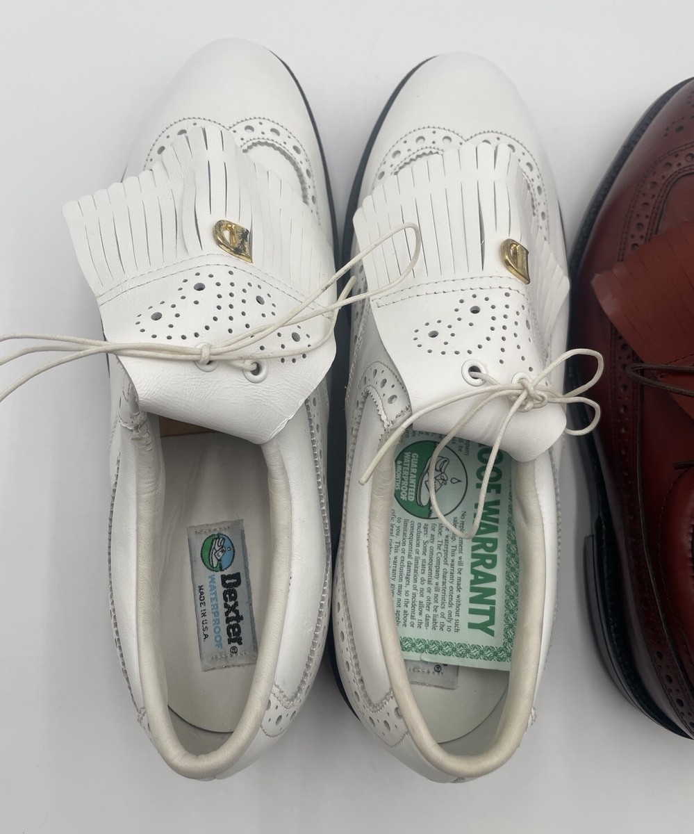 デクスター（Dexter）ビンテージゴルフシューズ Vintage DEXTER GOLF SHOES SIZE 8 Ironwood II 2 Leather