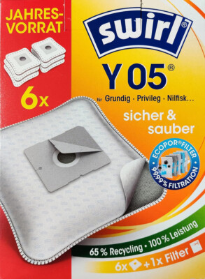 Swirl S67 Staubsaugerbeutel - 6er Pack online kaufen | eBay